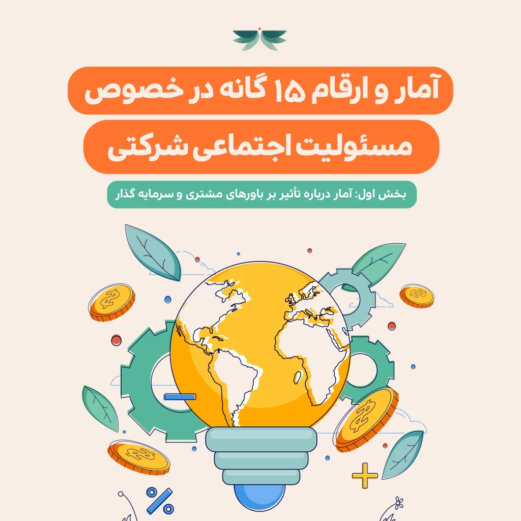 آمار پانزده گانه در حوزه ی مسئولیت اجتماعی شرکتی